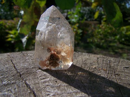Bergkristal punt Fantoomkwarts Shamaankwarts Landschapskwarts geslepen (A kwaliteit) 05