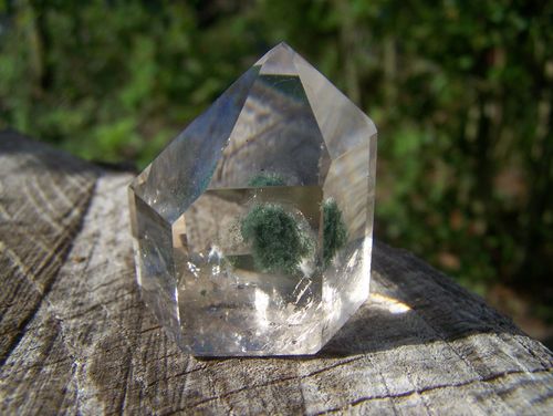 Bergkristal punt Fantoomkwarts Sjamaankwarts Landschapskwarts geslepen (A kwaliteit) 07