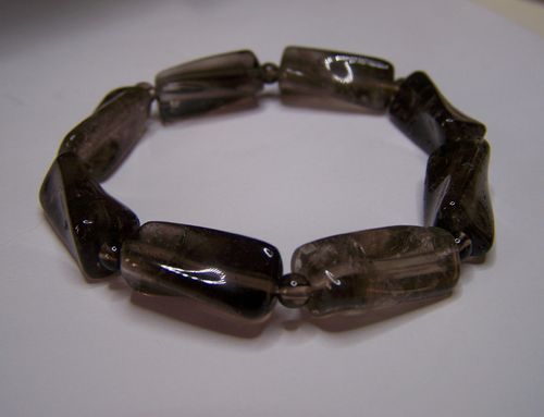 Rookkwarts elastische armband 'wokkel' 03